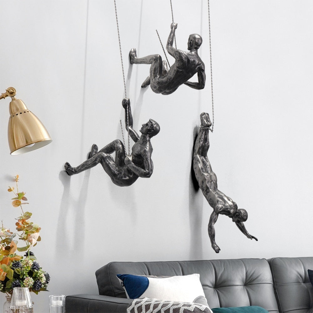Scultura da parete Climber – PeakFigures