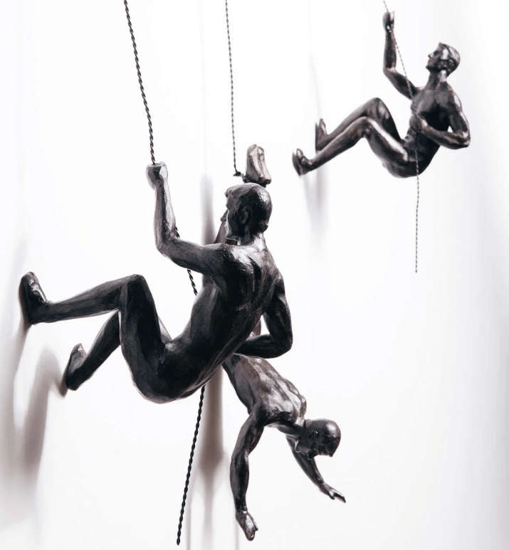 Scultura da parete Climber – PeakFigures