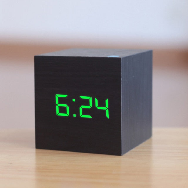 Réveil LED numérique – CubeGlow
