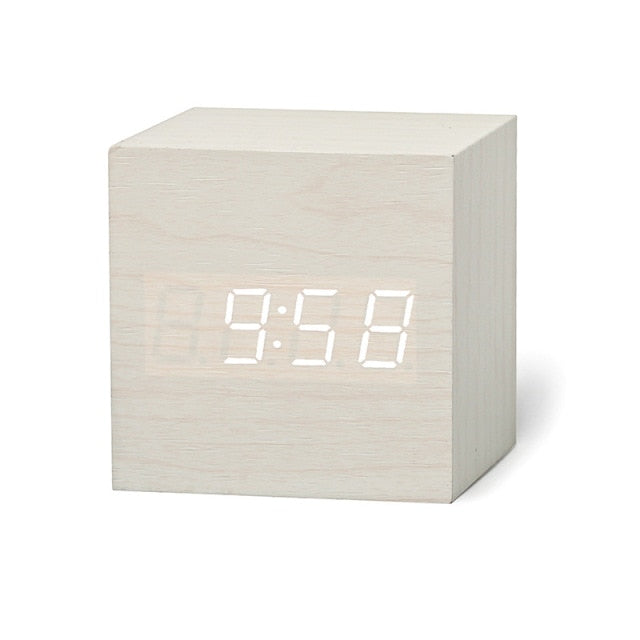 Réveil LED numérique – CubeGlow