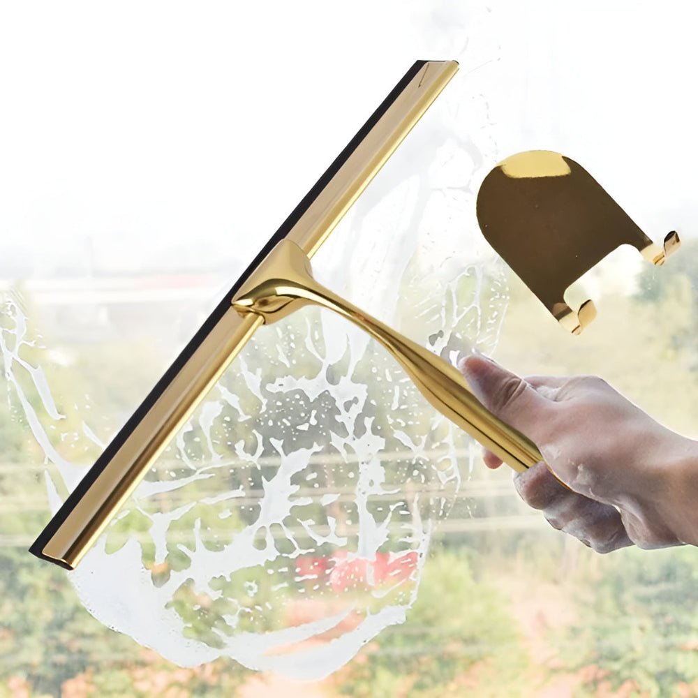 Hommfer - Raclette en acier inoxydable doré – Multi-usage
