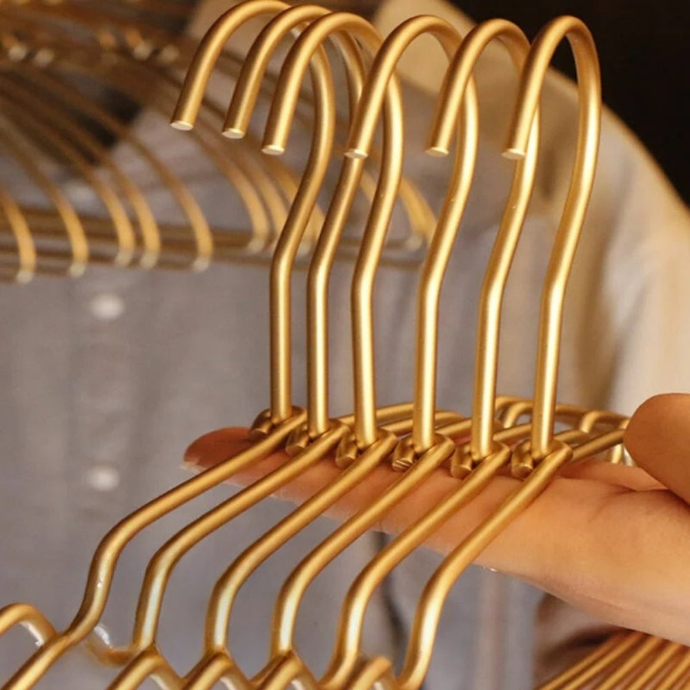 Perchas Aurex para Ropa con Diseño Sin Protuberancias | Juego de 10