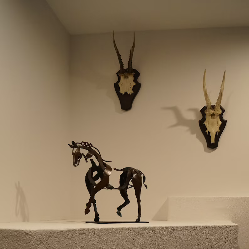 Handmade Horse Figurine – Ferro