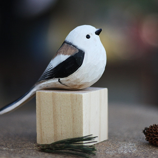 Uccelli in Legno Fatti a Mano - AuriBirds