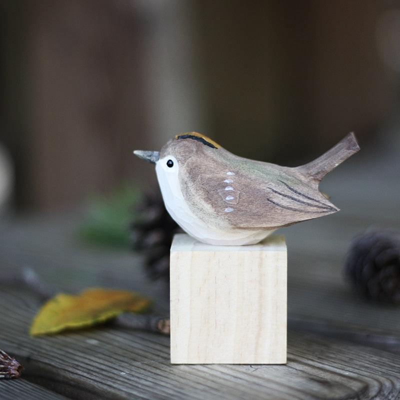 Ruční výroba dřevěných ptáků - AuriBirds
