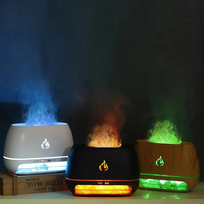 Aroma difuzér z himálajské soli s ambientním osvětlením - SaltSerenity