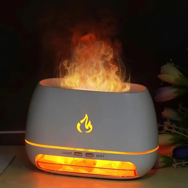 Aroma difuzér z himálajské soli s ambientním osvětlením - SaltSerenity