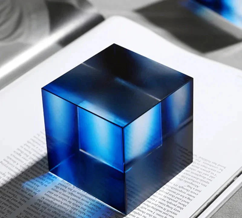 Hommfer – Cube Cristal Aura Prismatique