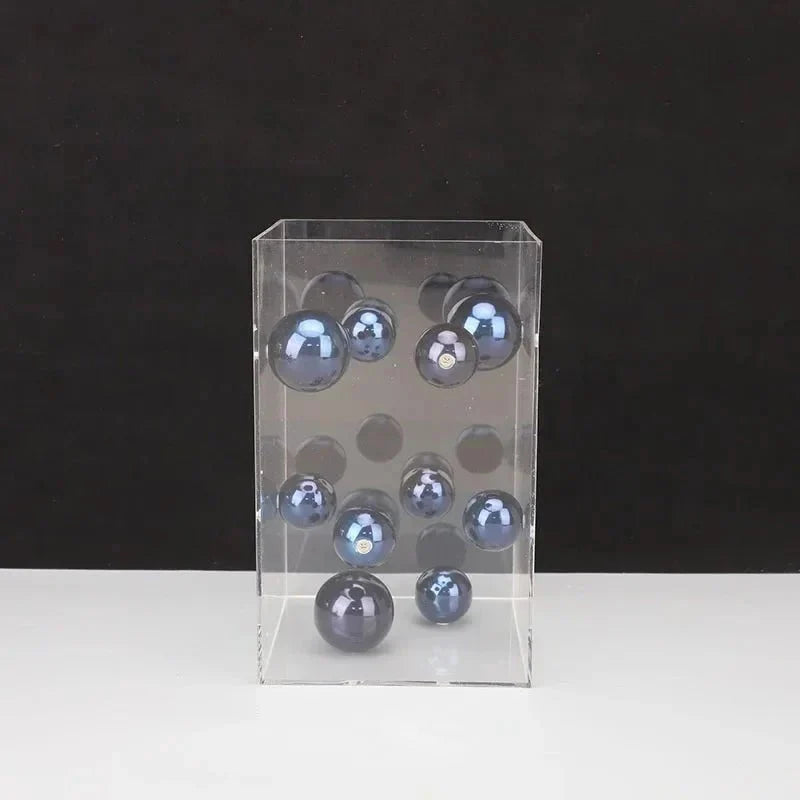 Hommfer – Cube Décoratif Art Sphères Flottantes