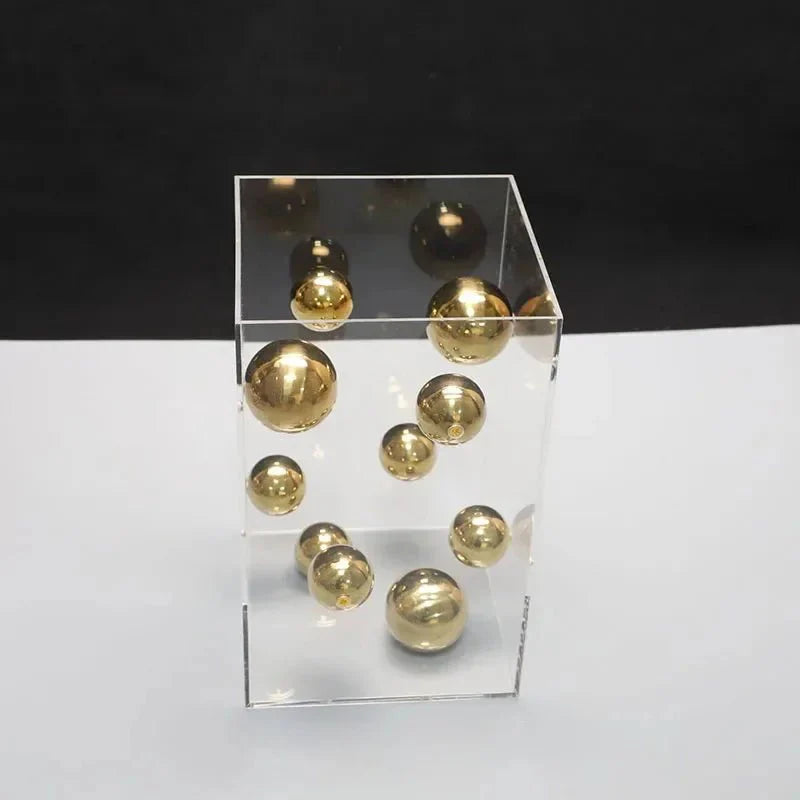Hommfer – Cube Décoratif Art Sphères Flottantes