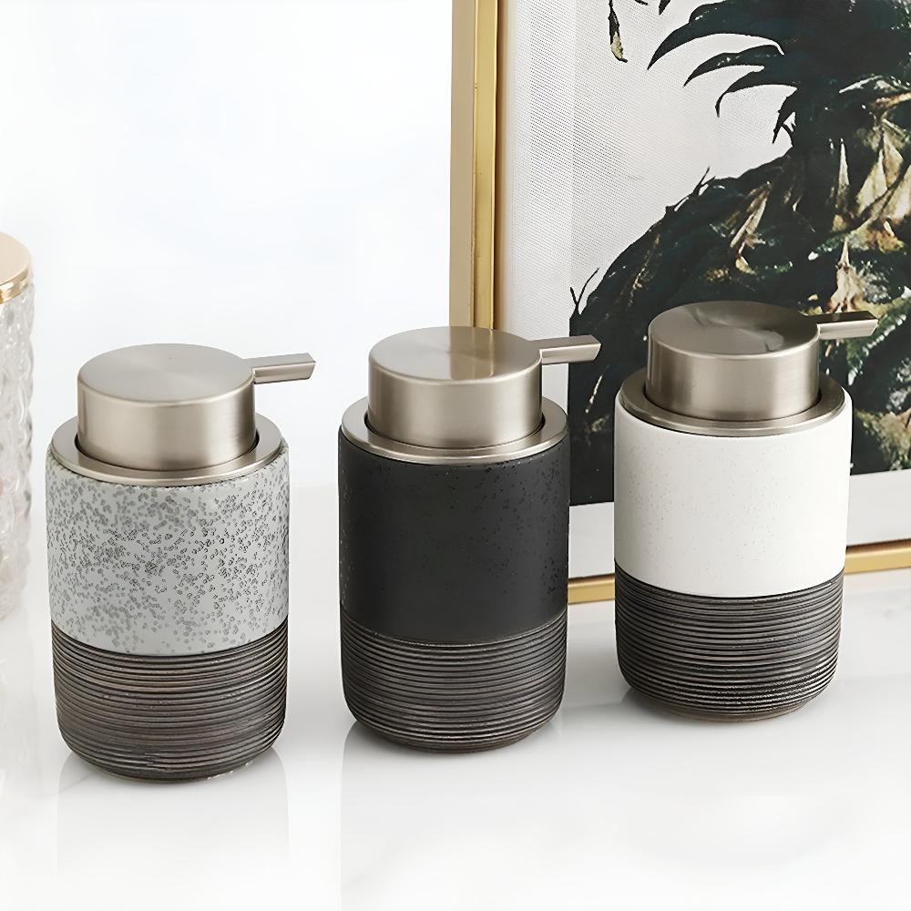 Hommfer – Distributeur de Savon en Céramique | Design Minimaliste