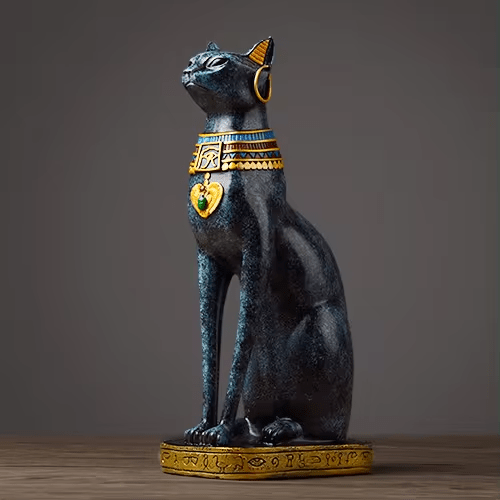 Hommfer - Figurine Chat Égyptien