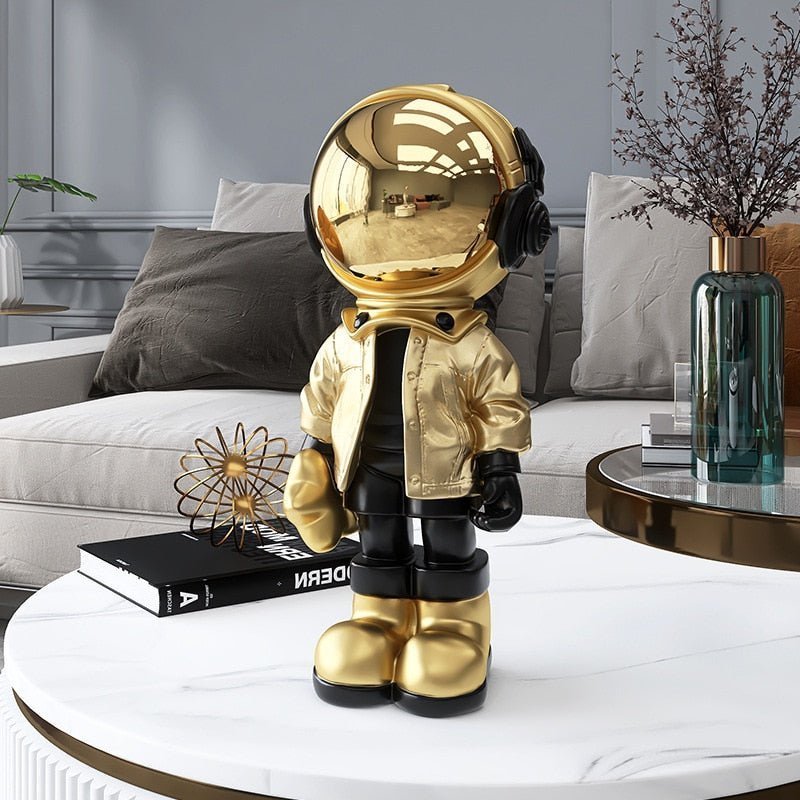 Hommfer - Figurines d'Astronautes Colorées en Résine au Design Moderne