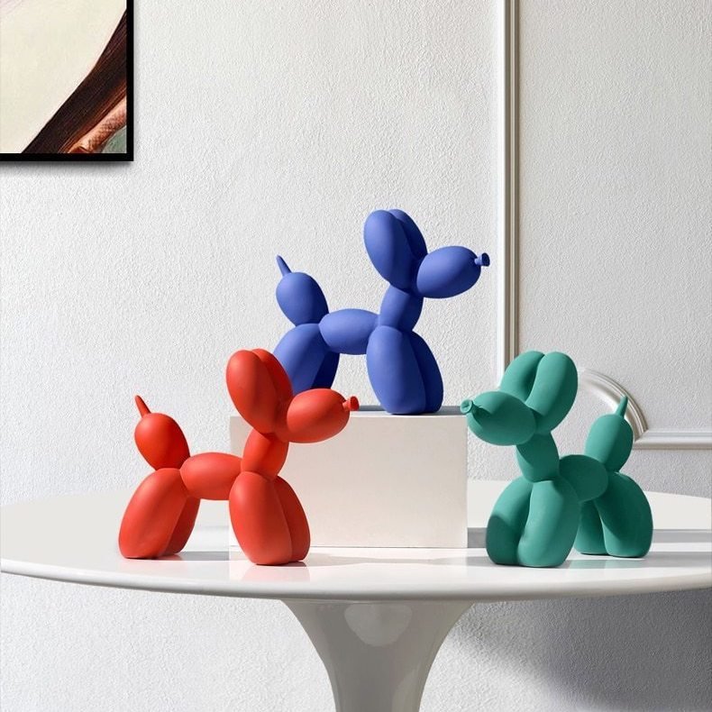 Hommfer – Sculpture Abstraite Chien Ballon