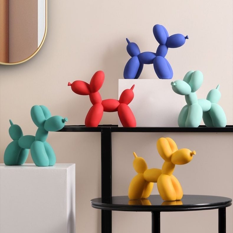Hommfer – Sculpture Abstraite Chien Ballon