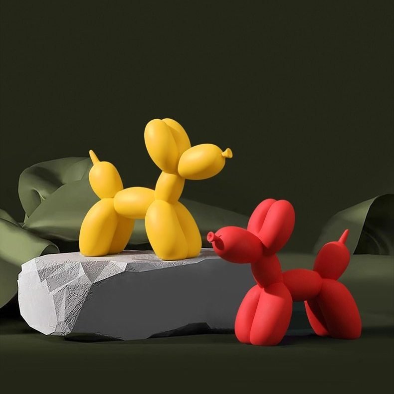 Hommfer – Sculpture Abstraite Chien Ballon