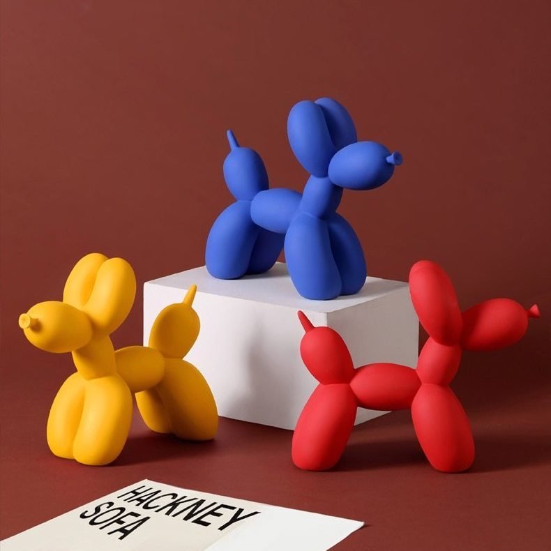Hommfer – Sculpture Abstraite Chien Ballon