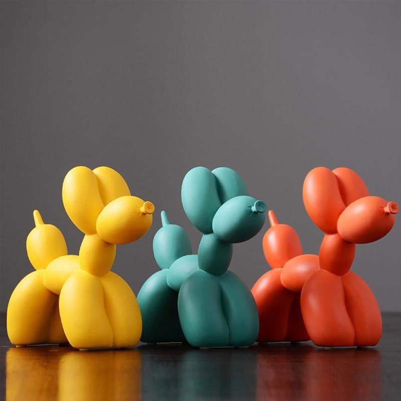 Hommfer – Sculpture Abstraite Chien Ballon