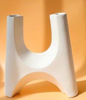 Hommfer – Sculpture Décorative Abstraite en Céramique