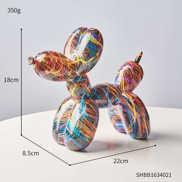 Hommfer – Sculpture Graffiti Abstraite en Résine