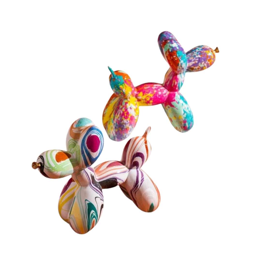 Hommfer – Sculpture Graffiti Abstraite en Résine