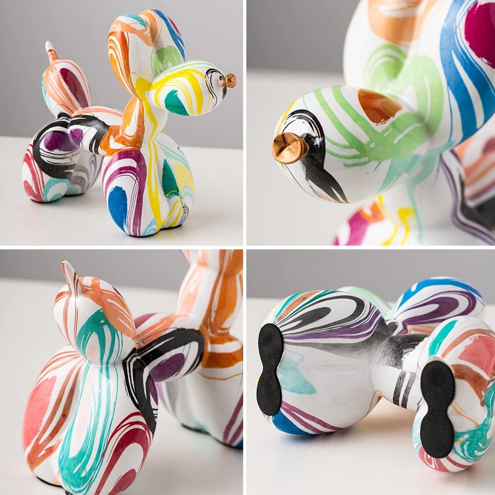 Hommfer – Sculpture Graffiti Abstraite en Résine