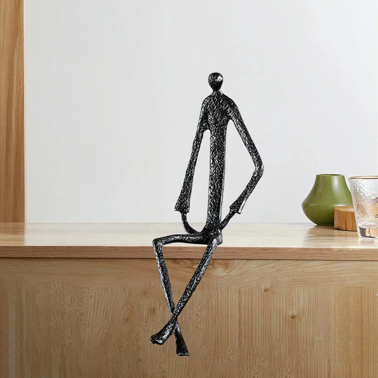 Hommfer - Sculpture Métallique Abstraite Élégante