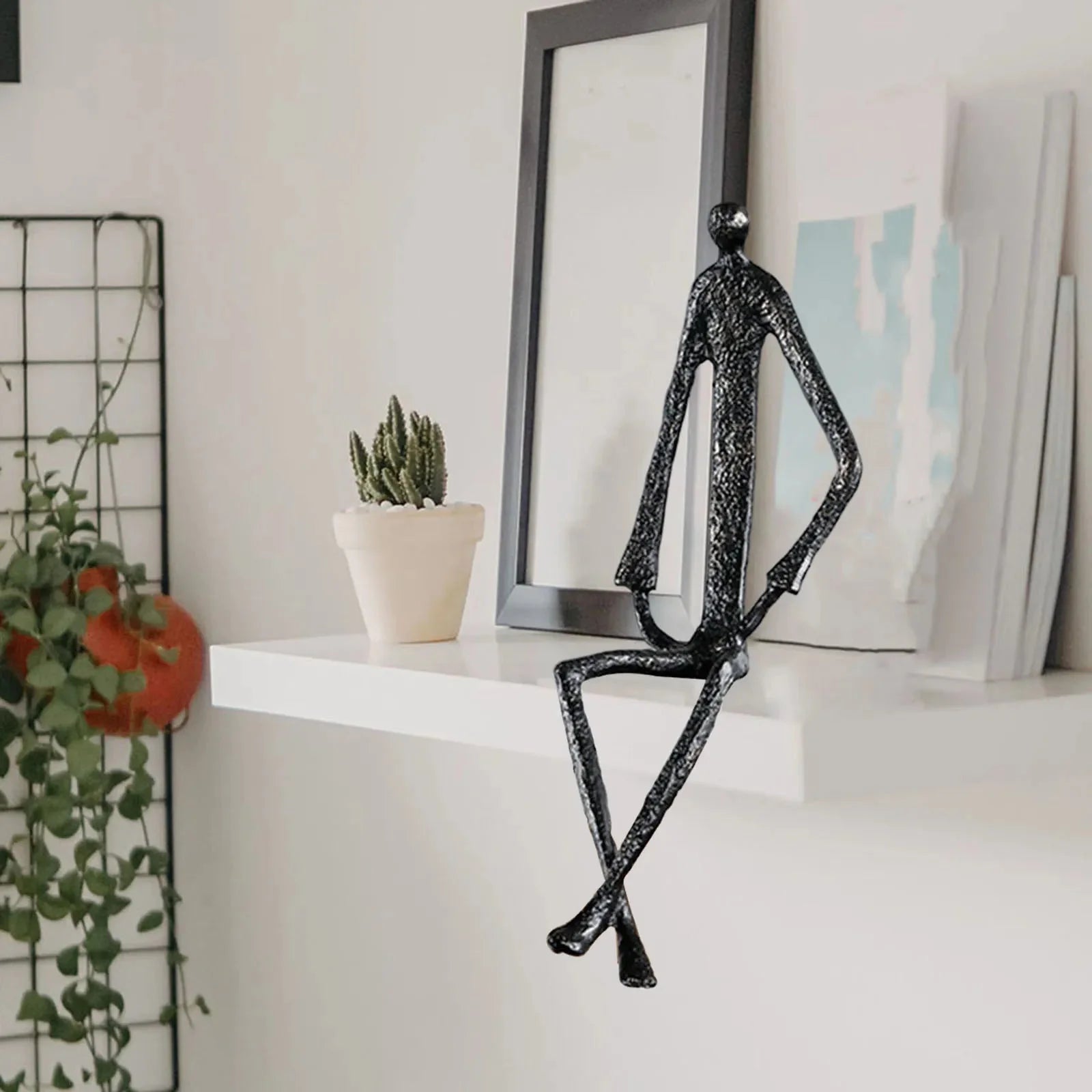 Hommfer - Sculpture Métallique Abstraite Élégante