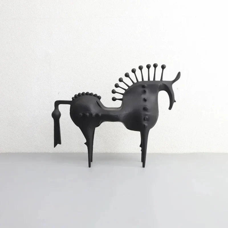 Hommfer – Sculptures de Chevaux Métalliques Équinoxe