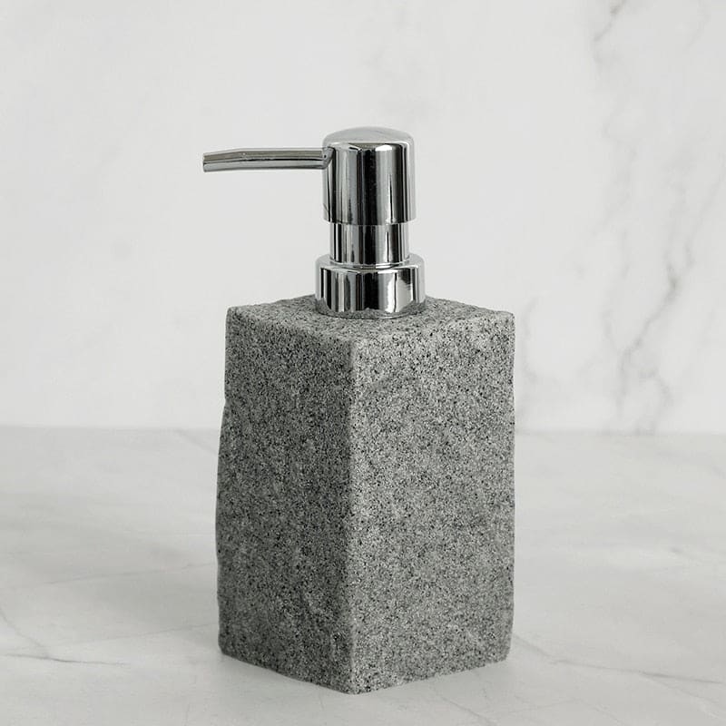 Hommfer – Set d'Accessoires Effet Granite pour Salle de Bains