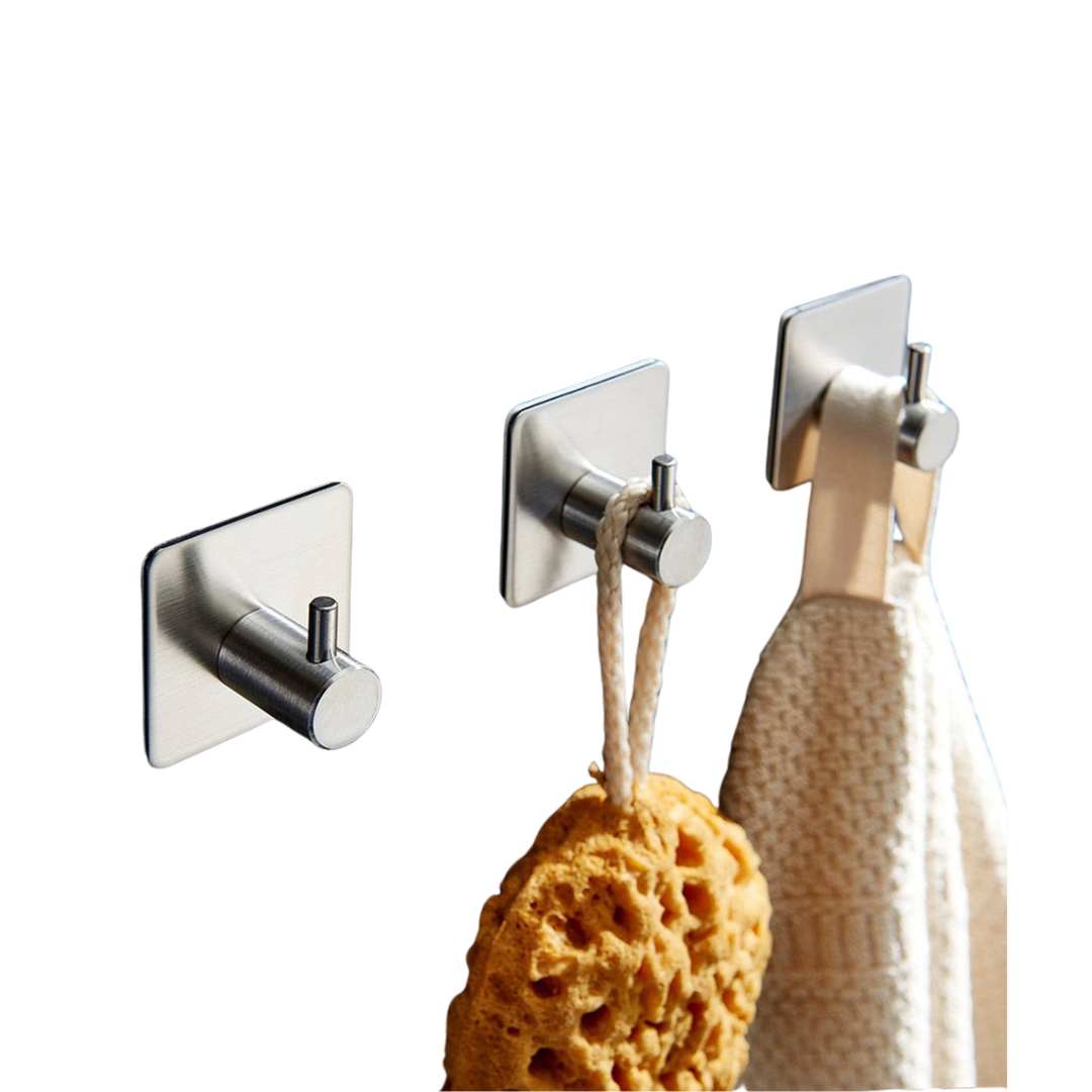 Hommfer - Set de 5 Crochets en Acier Inoxydable