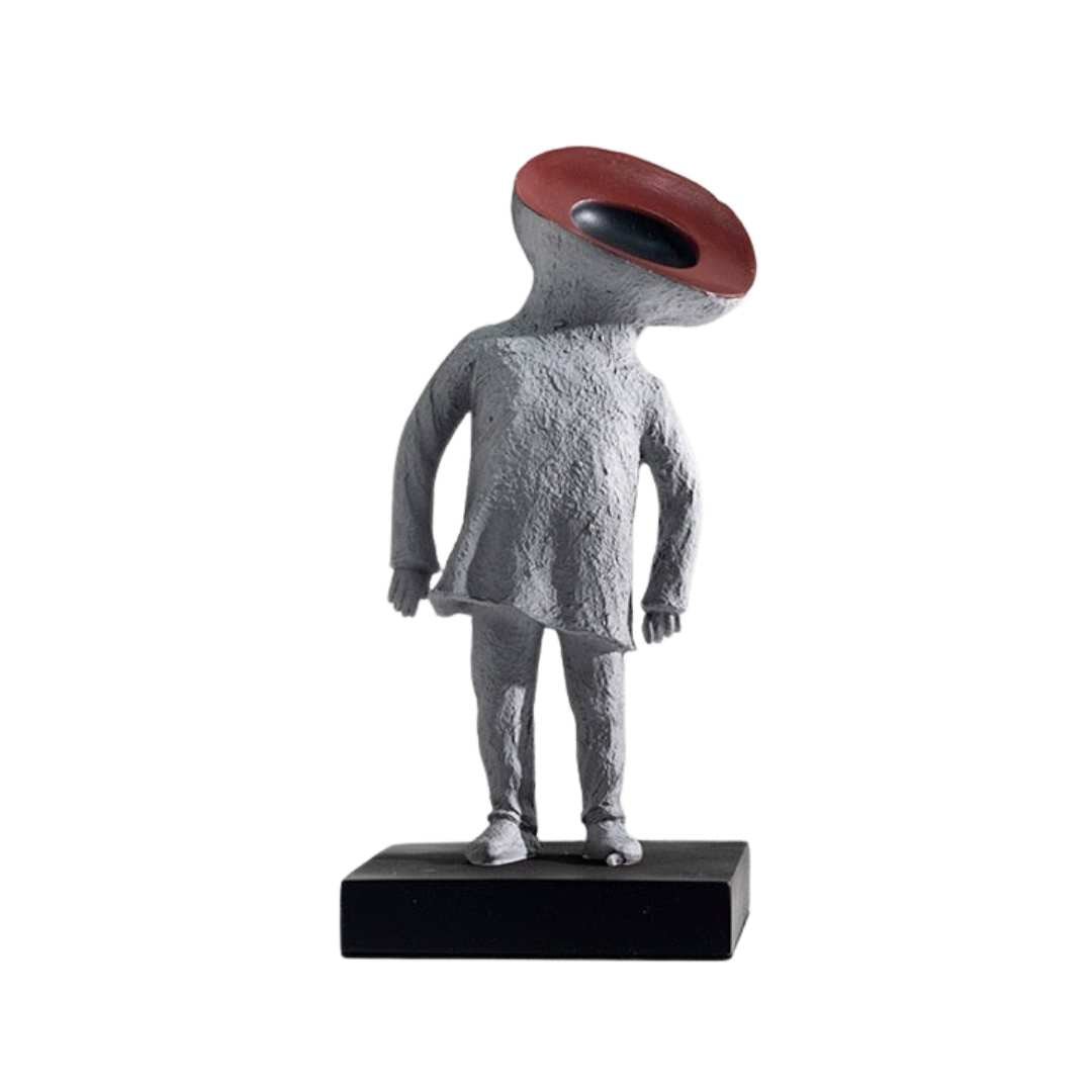 Hommfer – Statue Abstraite Minimaliste Les Amis en Résine