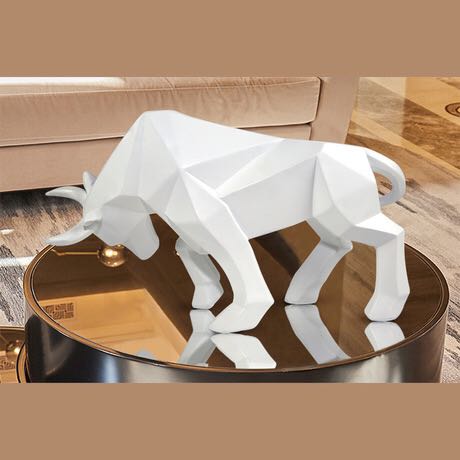 Hommfer – Statue de Taureau en Charge