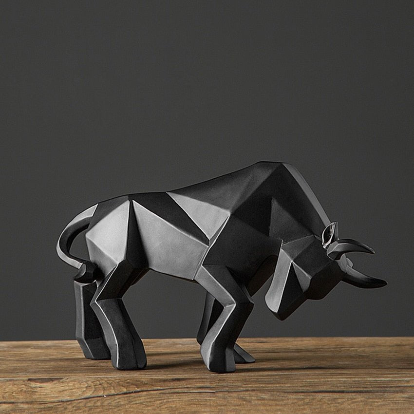 Hommfer – Statue de Taureau en Charge