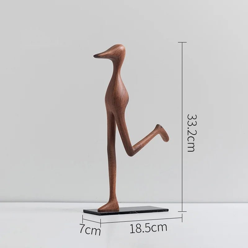 Hommfer – Statues Abstraites Modernes Kylo en Résine et Céramique