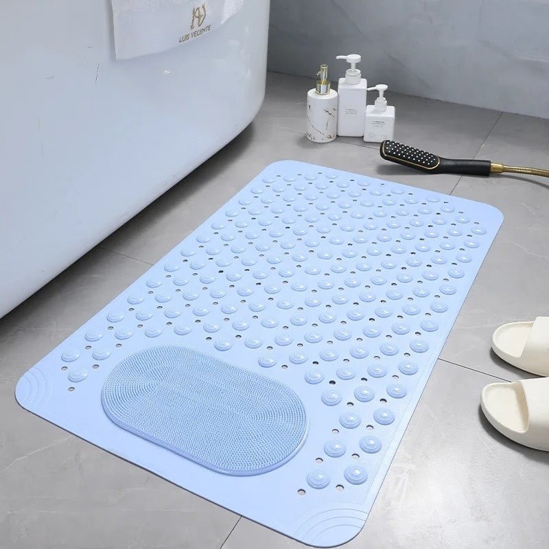 Hommfer – Tappeto doccia antiscivolo con pulisci piedi