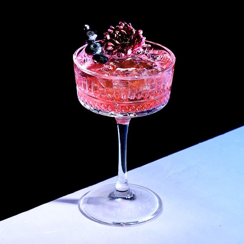 Lot de 2 verres à cocktail en verre soufflé | Virelle Maison