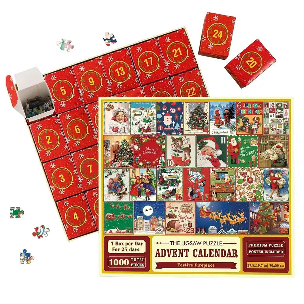 Puzzle adventní kalendář - FestivePuzzle