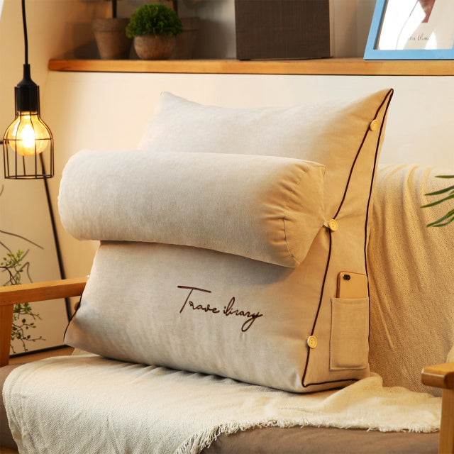 Coussin de soutien dorsal triangulaire RelaxBack