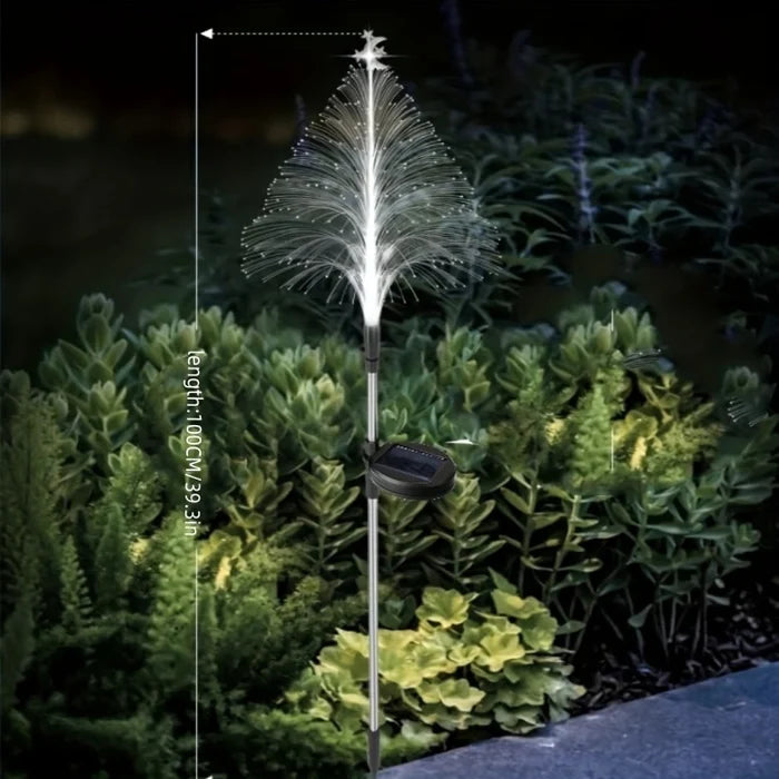 Éclairage solaire pour sapin de Noël - LumiTree