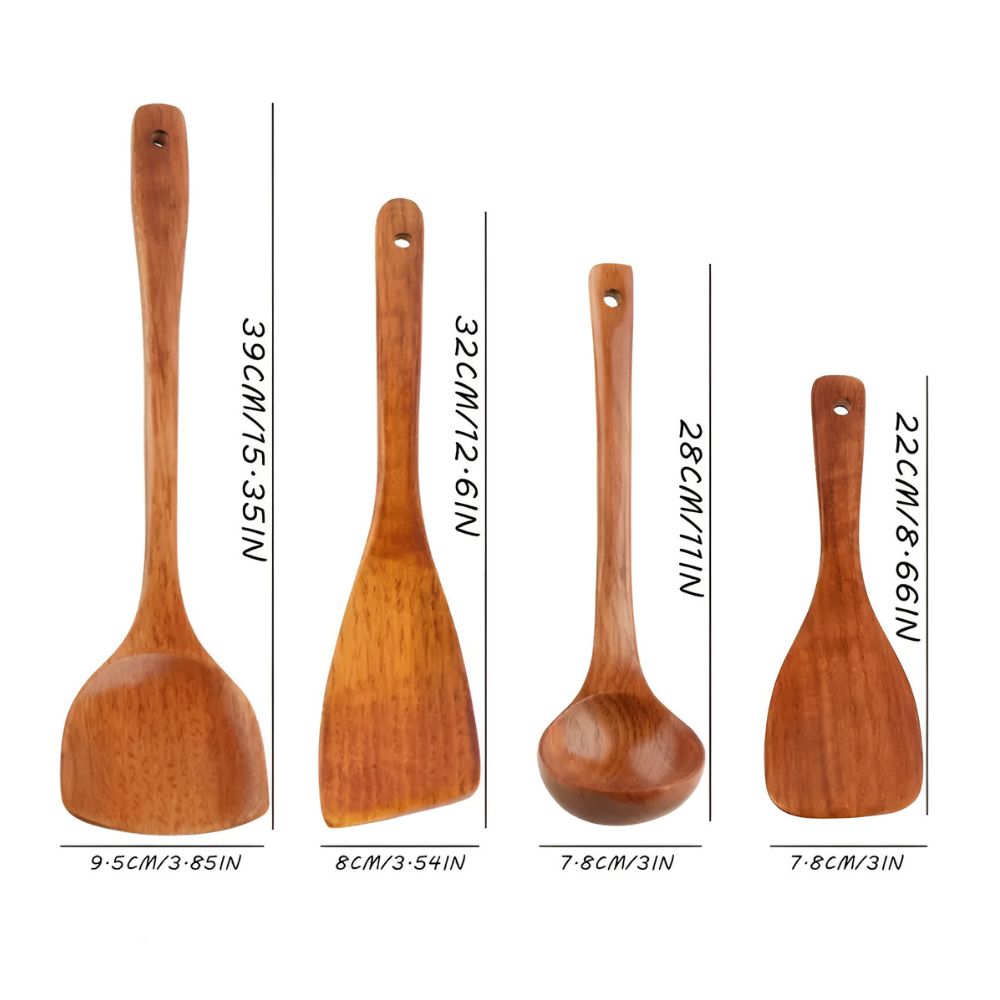 Utensilios de Cocina de Madera