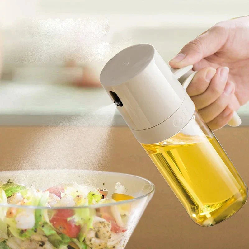 Spray à huile en verre borosilicaté 250 ml, design épuré | Virelle Maison