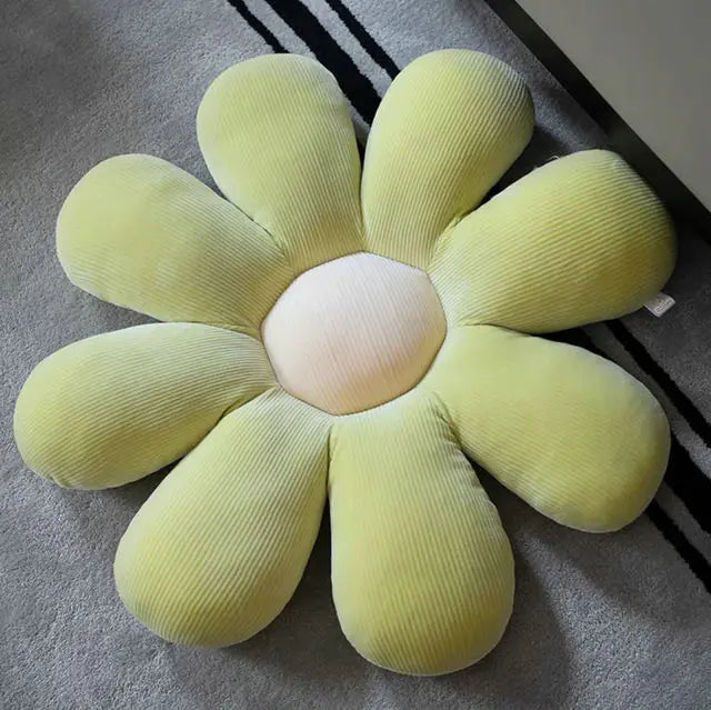 Cojín Estilizado y Cómodo en Forma de Flor - Floral Bliss