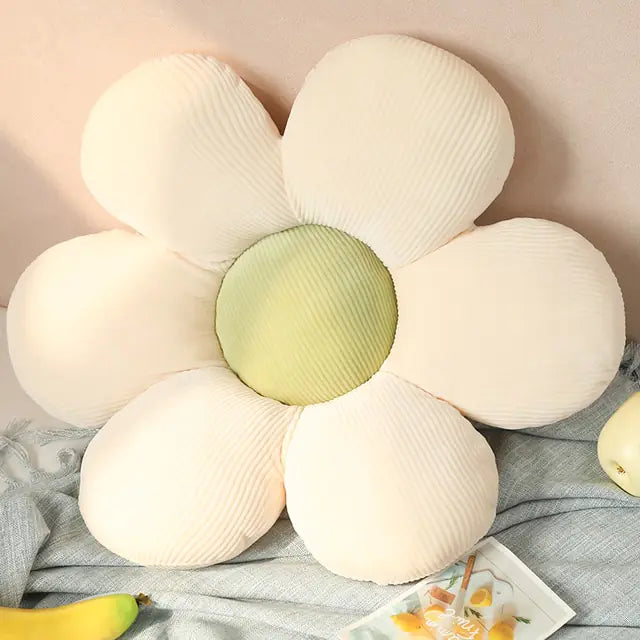 Cojín Estilizado y Cómodo en Forma de Flor - Floral Bliss