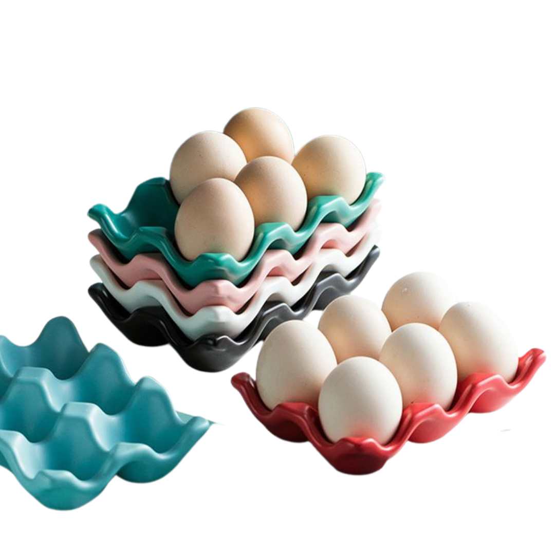 Support à œufs en céramique pastel | Virelle Maison