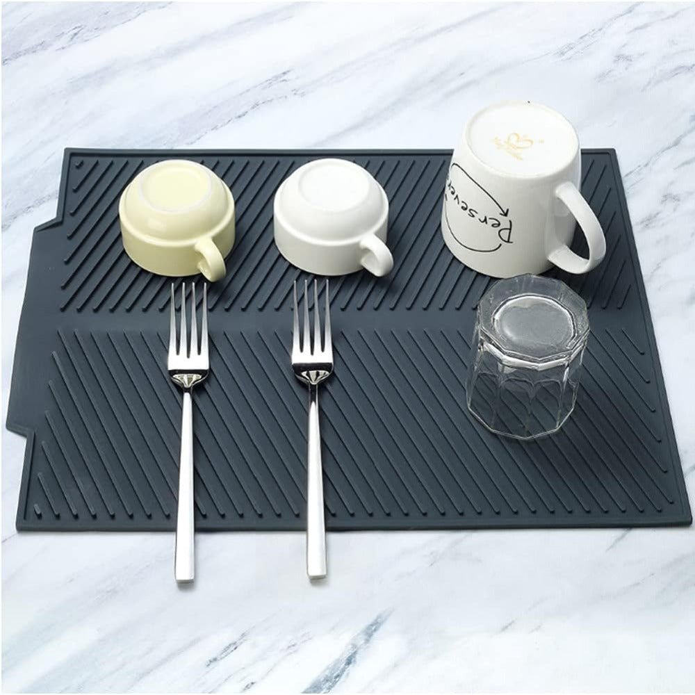 Tapis d’égouttage en silicone souple et antidérapant | Virelle Maison