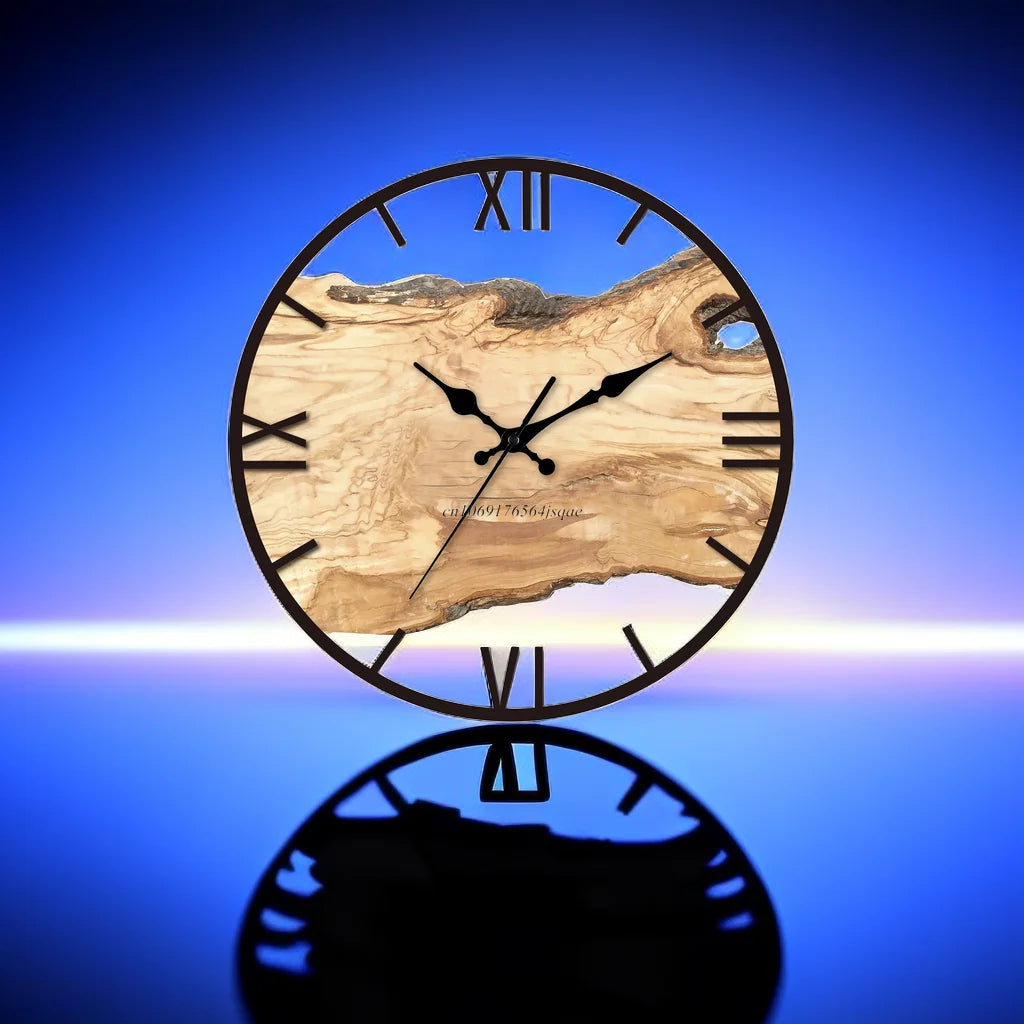 Horloge murale transparente – Glimmor