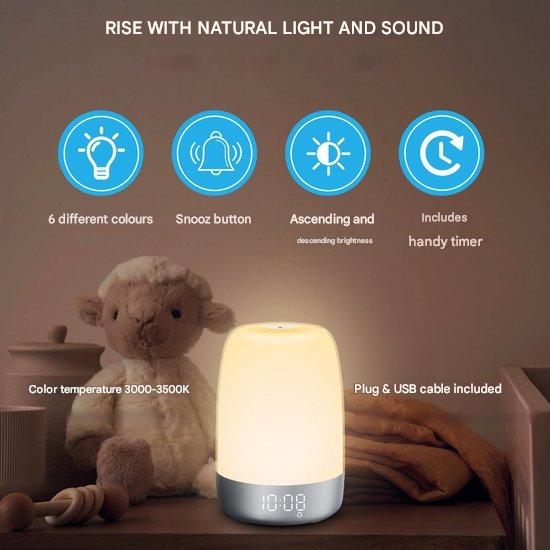 Lampe de réveil avec sons naturels - Aurora
