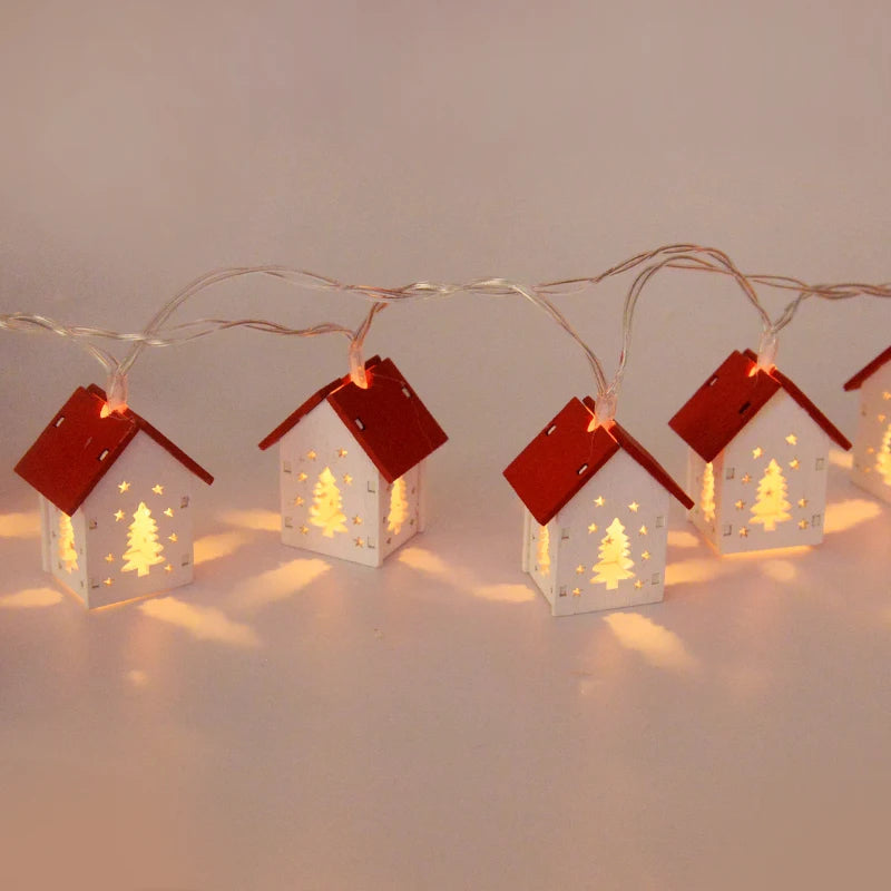 Dřevěné vánoční domečky s LED osvětlením - GlowHouse